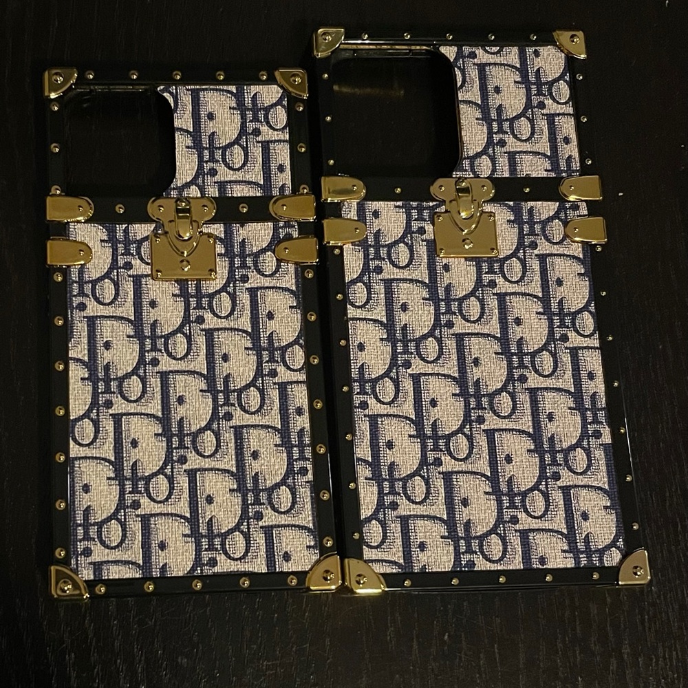 Blue Fashion IPhone 12 & IPhone Pro Max Cases